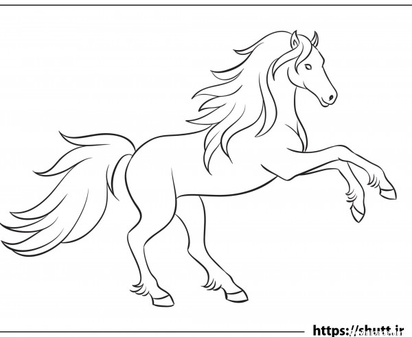 عکس اسب نقاشی اسب