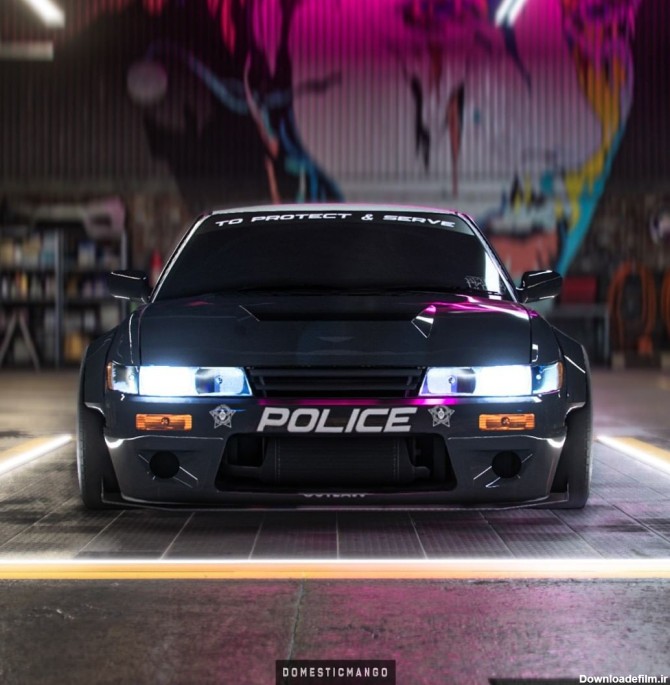 Nissan 180SX Police Car Is Ready to Protect, Serve, and Drift Its ...
