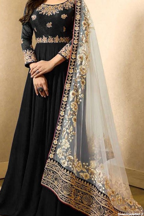 مدل لباس هندی مجلسی شیک + لباس هندی ساری دخترانه