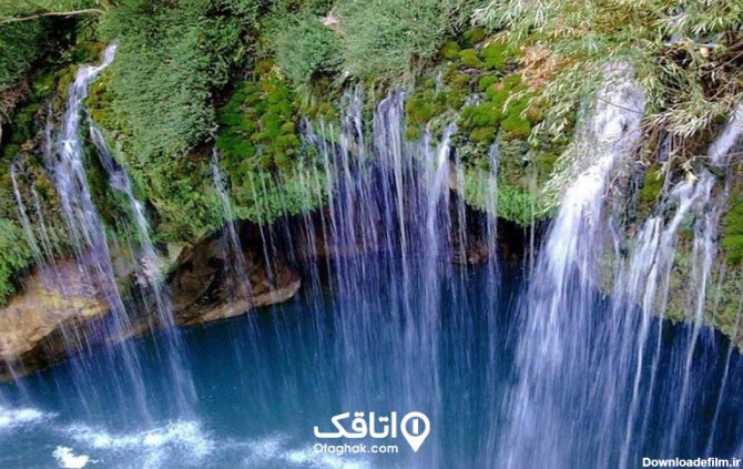 آبشار هریجان در جاده چالوس از جاهای دیدنی ایران