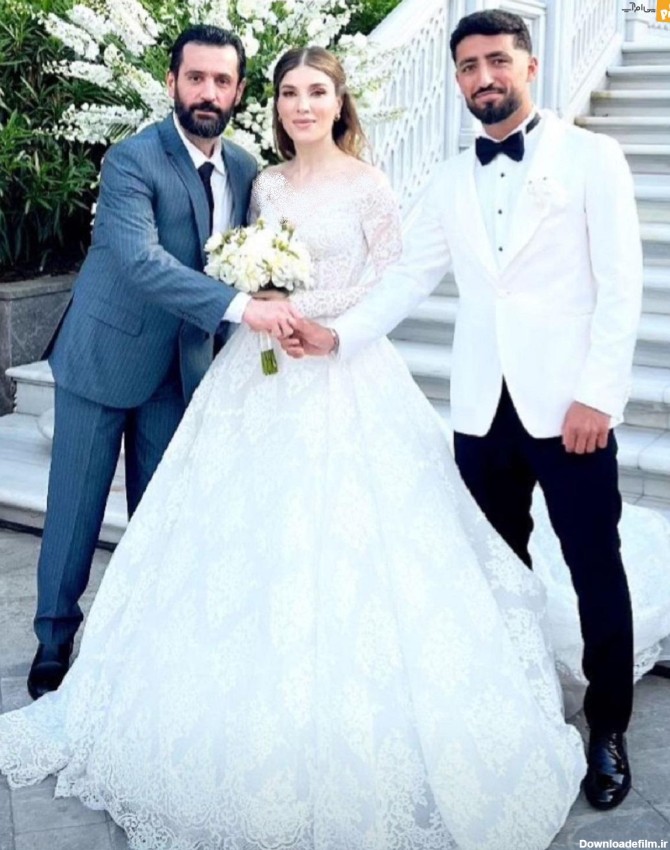 اولین تصاویر از عروسی بازیکن ملی پوش با مدل ترکیه ای + عکس - ریمینو
