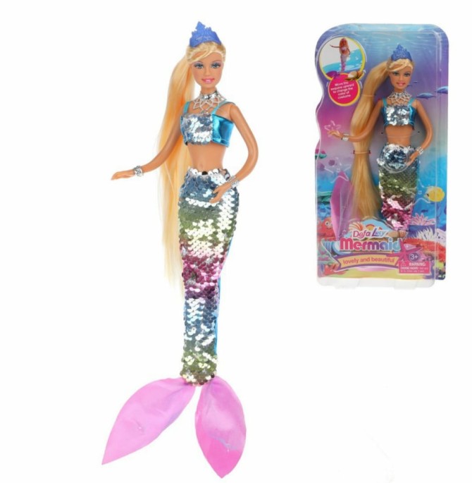عروسک باربی پری دریایی Mermaid Defa Lucy - قیمت و خرید