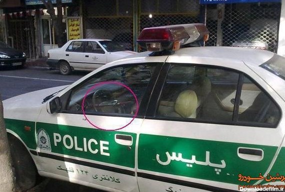 امنیت خودرو پلیس در ایران+ تصویر - persiankhodro
