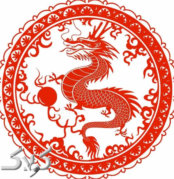 تصویر نمادین و زیبای اژدهای سرخ چین | طرفداری