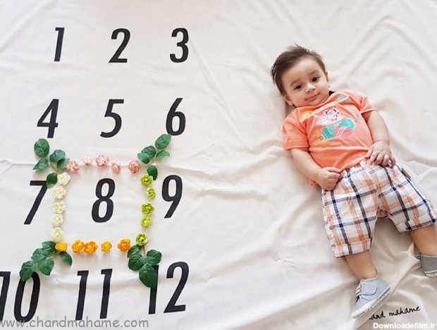 ایده های متنوع عکس نوزاد هشت ماهه - مجله چند ماهمه