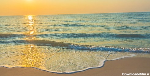 تصویر پانوراما طلوع خورشید و ساحل دریا | فری پیک ایرانی | پیک فری ...