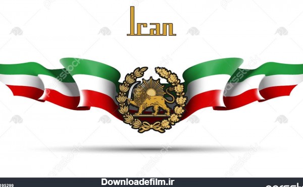 عکس پرچم ایران خورشید