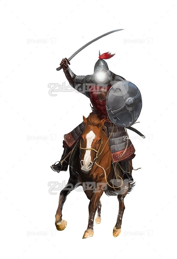 عکس امام سوار بر اسب در تعزیه