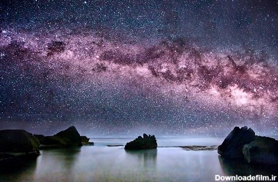 مجموعه عکس پس زمینه لپ تاپ کهکشان (جدید)