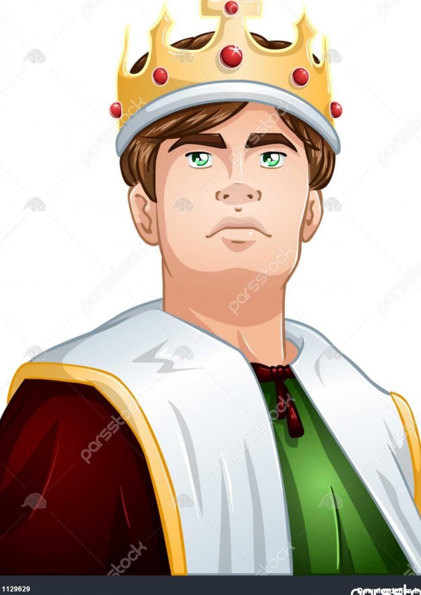 شاه جوان با شانه های تاج تا 1129629
