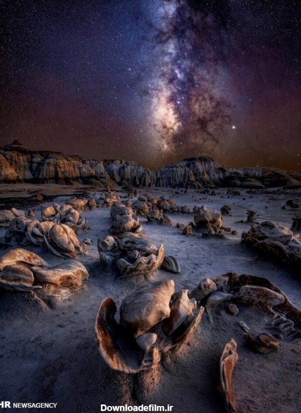تصاویر زیبا از کهکشان راه شیری از نمای زمین | طرفداری