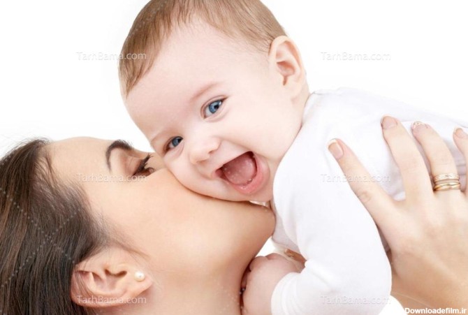 عکس با کیفیت مادر و بچه