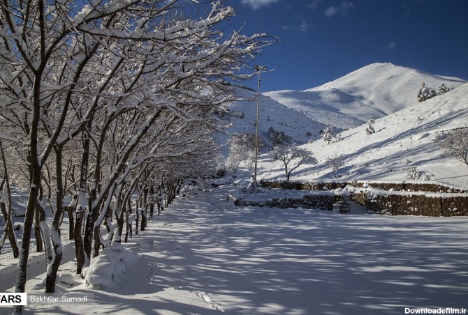 تصاویری از جلوه‌های زیبای طبیعت زمستانی سنندج - تابناک | TABNAK