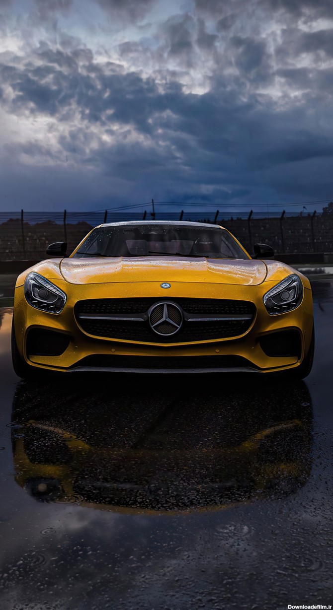 1080x1920 Yellow Mercedes Benz Amg 2020 4k Iphone 7,6s,6 Plus ...
