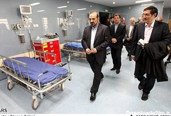 فتتاح بیمارستان فوق تخصصی چشم پزشکی نگاه در تهران