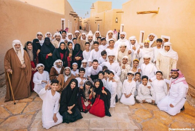 عکس | قاب یادگاری لیونل مسی و مردم عربستان
