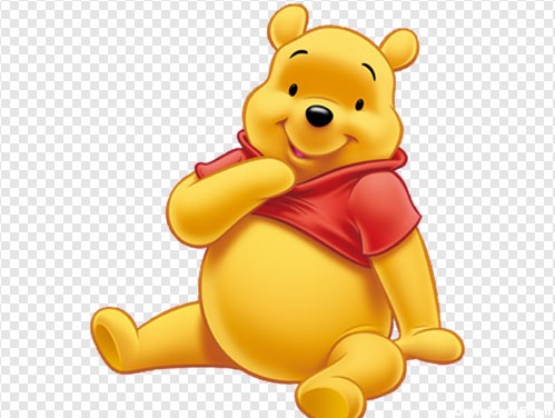 شخصیت های کارتون پوه (pooh) شامل ببر و خرس کوچولو با پسوند png