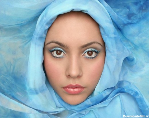 عکس های هنری از دخترانی با زیباترین چشمان دنیا‎ ، www.irannaz.com