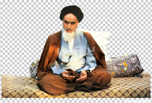 Borchin-ir-Emam Khomeini free image photo_png عکس دوربری شده امام خمینی رهبر کبیر انقلاب۲