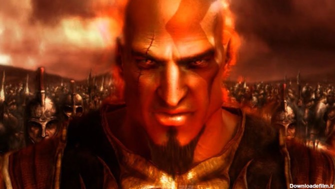 بازی گاد آف وار تصویری از کریتوس (Kratos)