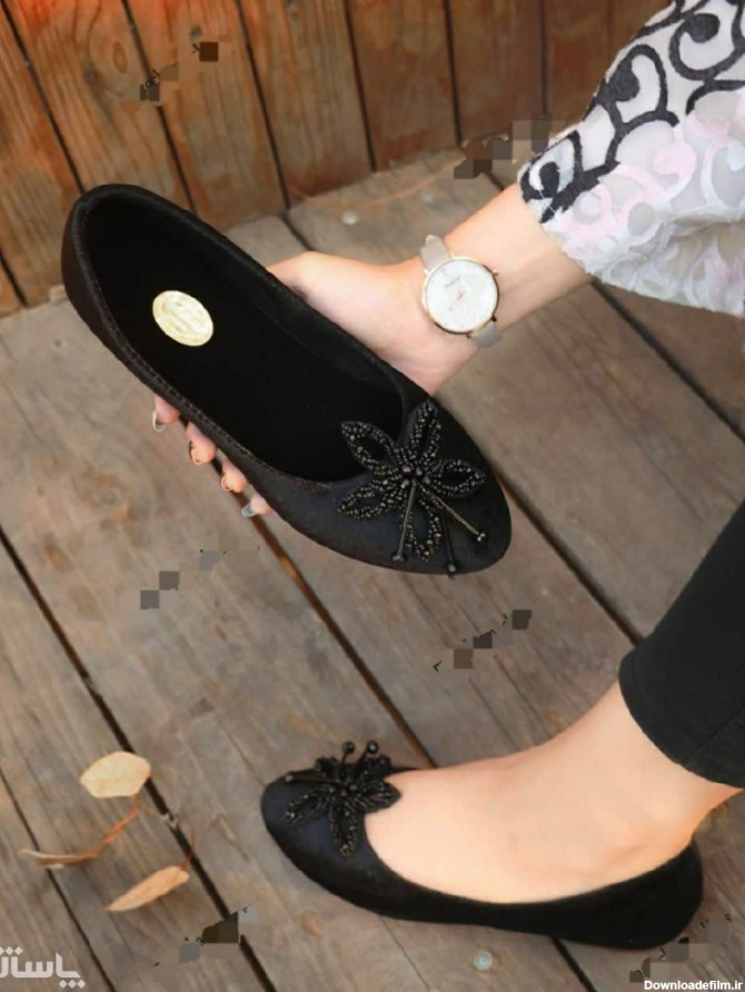 جزئیات محصول کفش تخت زنانه بابت مجلسی مدل: ZFY15 | پاساژ