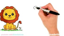 آموزش نقاشی - چطور یک شیر فانتزی بکشیم؟!