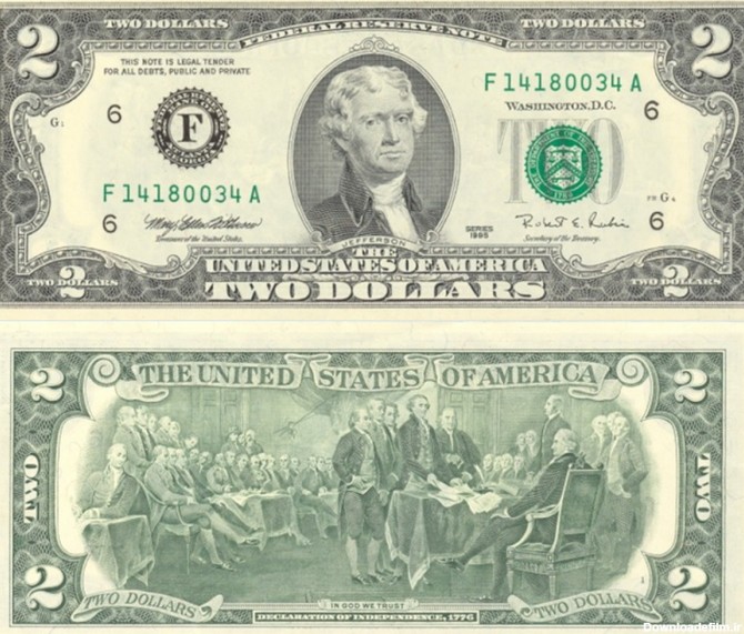 شخصیت ها و چهره های موجود در دلار