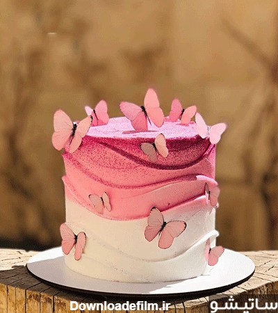 عکس کیک تولد شیک دختر
