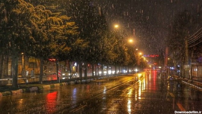 یک شب بارانی در رشت به وقت تابستان + فیلم