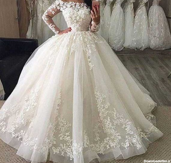 مدل لباس عروس پرنسسی جدید + زیباترین مدل لباس های عروس پاییز 1402 ...