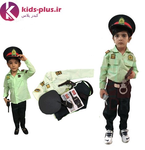 لباس پلیس نیروی انتظامی بچه گانه (پلیس آگاهی) | کیدز پلاس