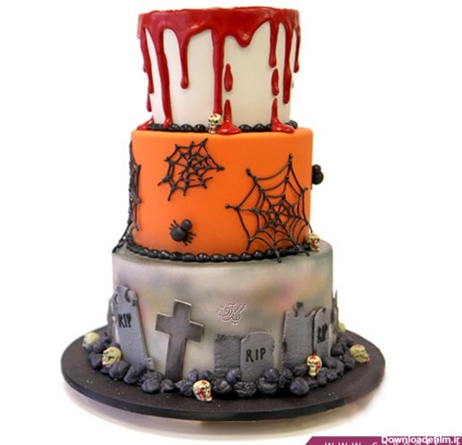 کیک وحشتناک - کیک هالووین احضار روح | کیک آف