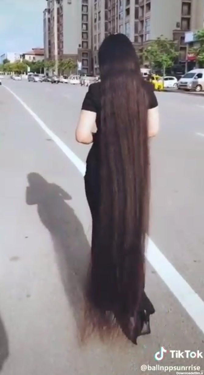 دختر ^مو بلند