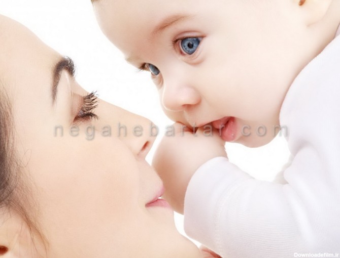 عکس نوزاد و مادر | آتلیه کودک نگاه برتر | عکس کودک | آتلیه ...