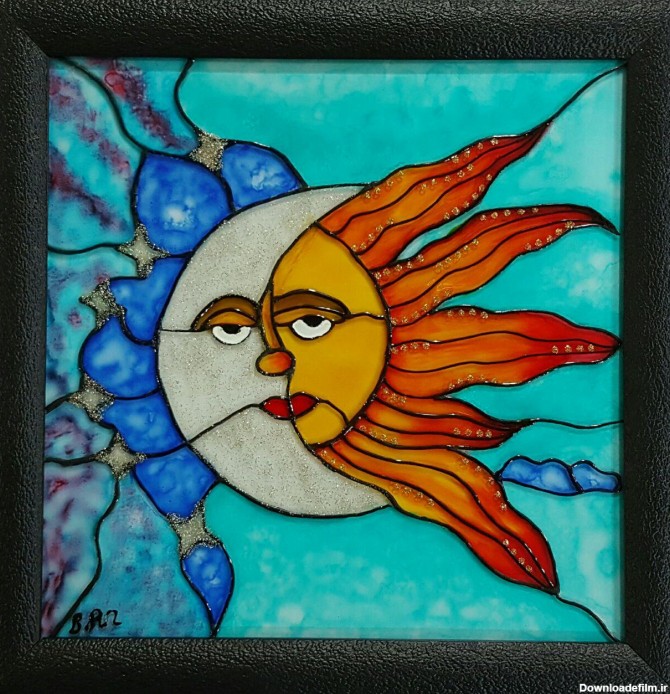 نقاشی ماه و خورشید - فروشگاه اینترنتی کالا وست