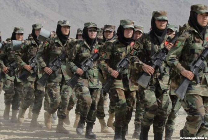 عکس زنان در ارتش ایران