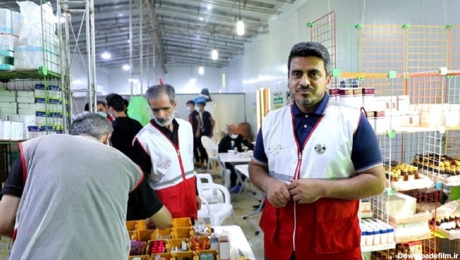خدمت مرد طلایی المپیک به زائران امام حسین در کربلا+ عکس