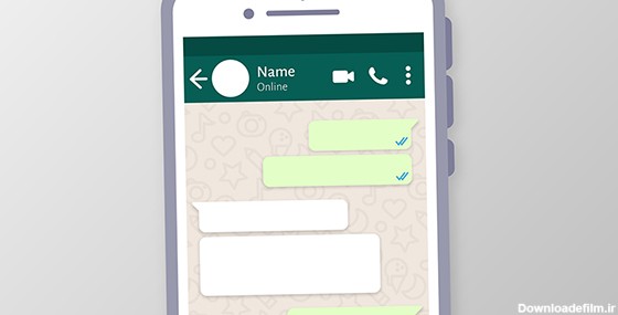 عکس برای صفحه چت واتساپ