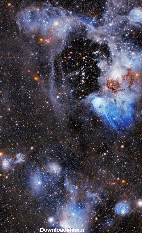 تصویر هابل از یک سحابی زیبا در خارج از کهکشان راه شیری- اخبار علم ...