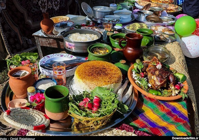 جشنواره غذاهای محلی در روستای نرماش رحیم آباد- عکس استانها تسنیم ...