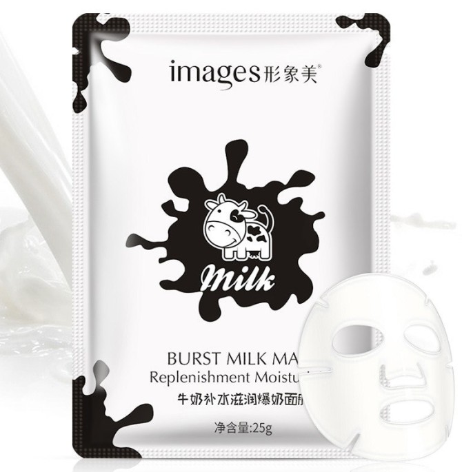 ماسک صورت ایمجز مدل milk شیر گاو وزن 25 گرم - وانسی پلاس