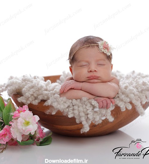 ایده عکس یک ماهگی نوزاد در بهترین آتلیه تخصصی عکاسی نوزاد در شرق ...
