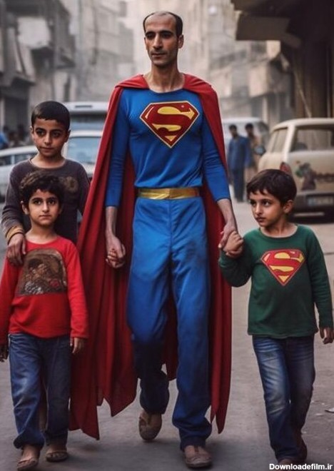 فرارو | عکس‌های «سوپرمن»‌های واقعی در روزگار سخت