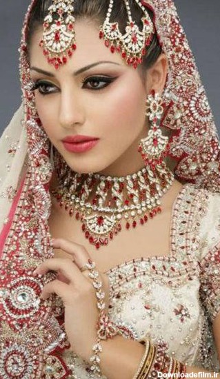 عکس های بسیار زیبا از آرایش عروس های هندی
