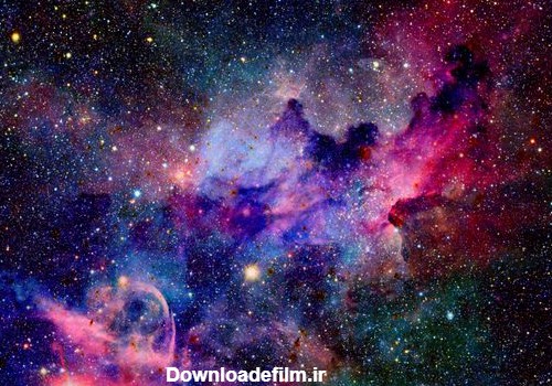 سحابی و کهکشان ها در فضا عناصر این تصویر مبله شده توسط ناسا 1434971