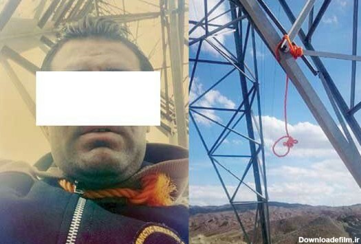 سلفی مرد جوان با طناب دار قبل از خودکشی! +عکس
