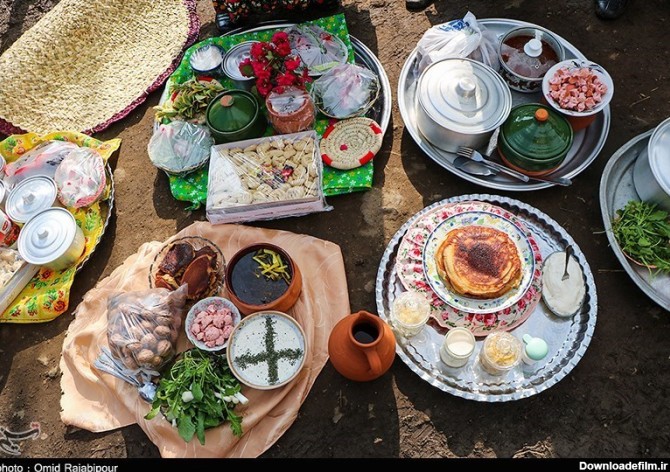 جشنواره غذاهای محلی در رحیم آباد گیلان - خزرنما