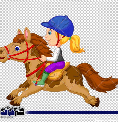 عکس دوربری اسب و دختر زیبا - png اسب و دختر زیبا- سنتر گراف