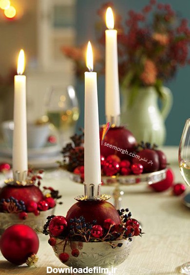 شام شب یلدا یتان را با این شمع های دست ساز رمانتیک کنید!!