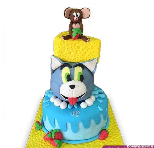 کیک تولد کودک - کیک تام و جری ۹ | کیک آف